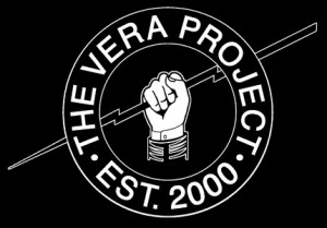 The Vera Project Button Logo The Vera Project