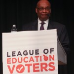 Seattle Foundation CEO Norm Rice introduced Wendy Kopp.