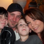 Sarah Ramsdell and her family