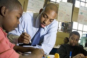 teacher and student
